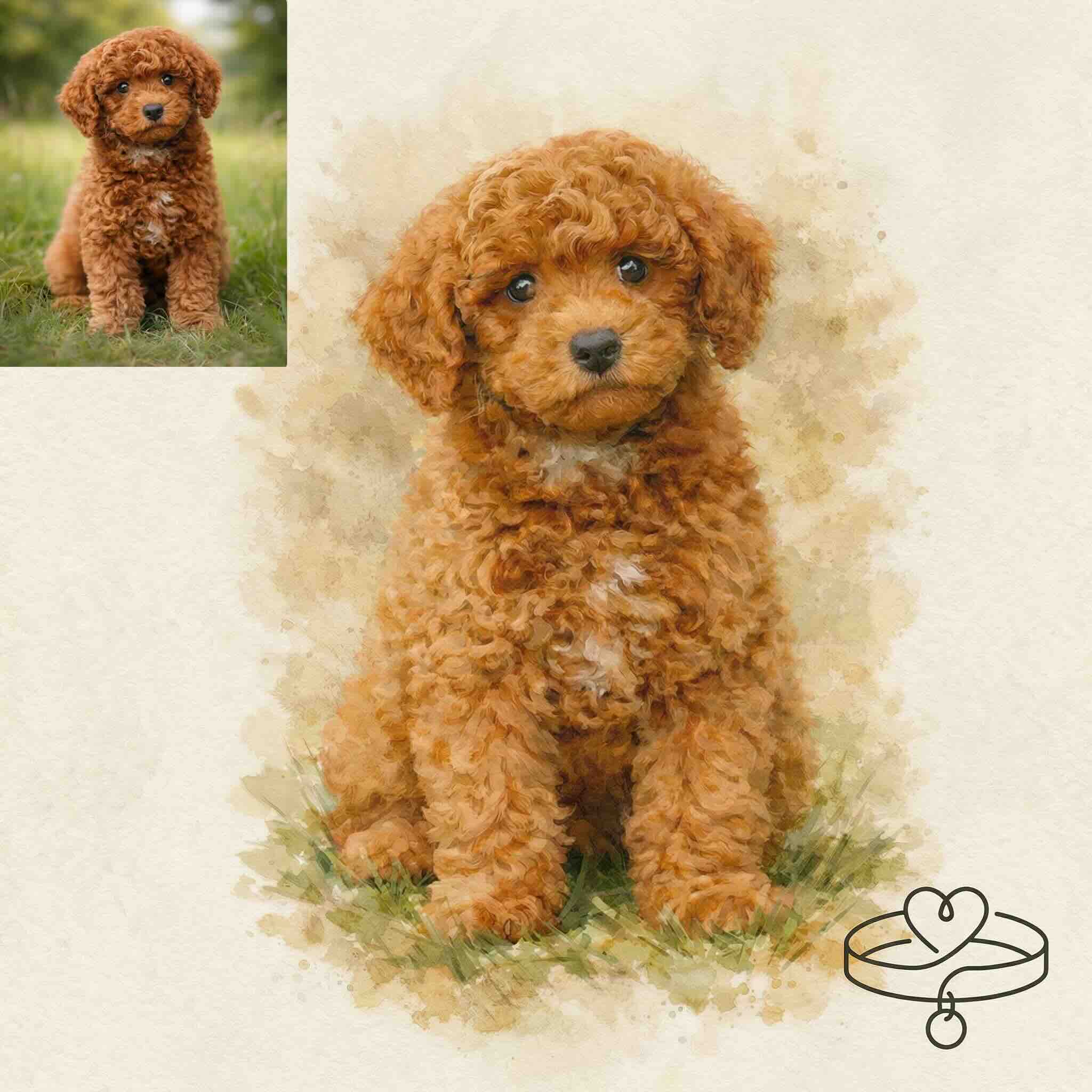 Watercolor Pet Portrait - Image 2