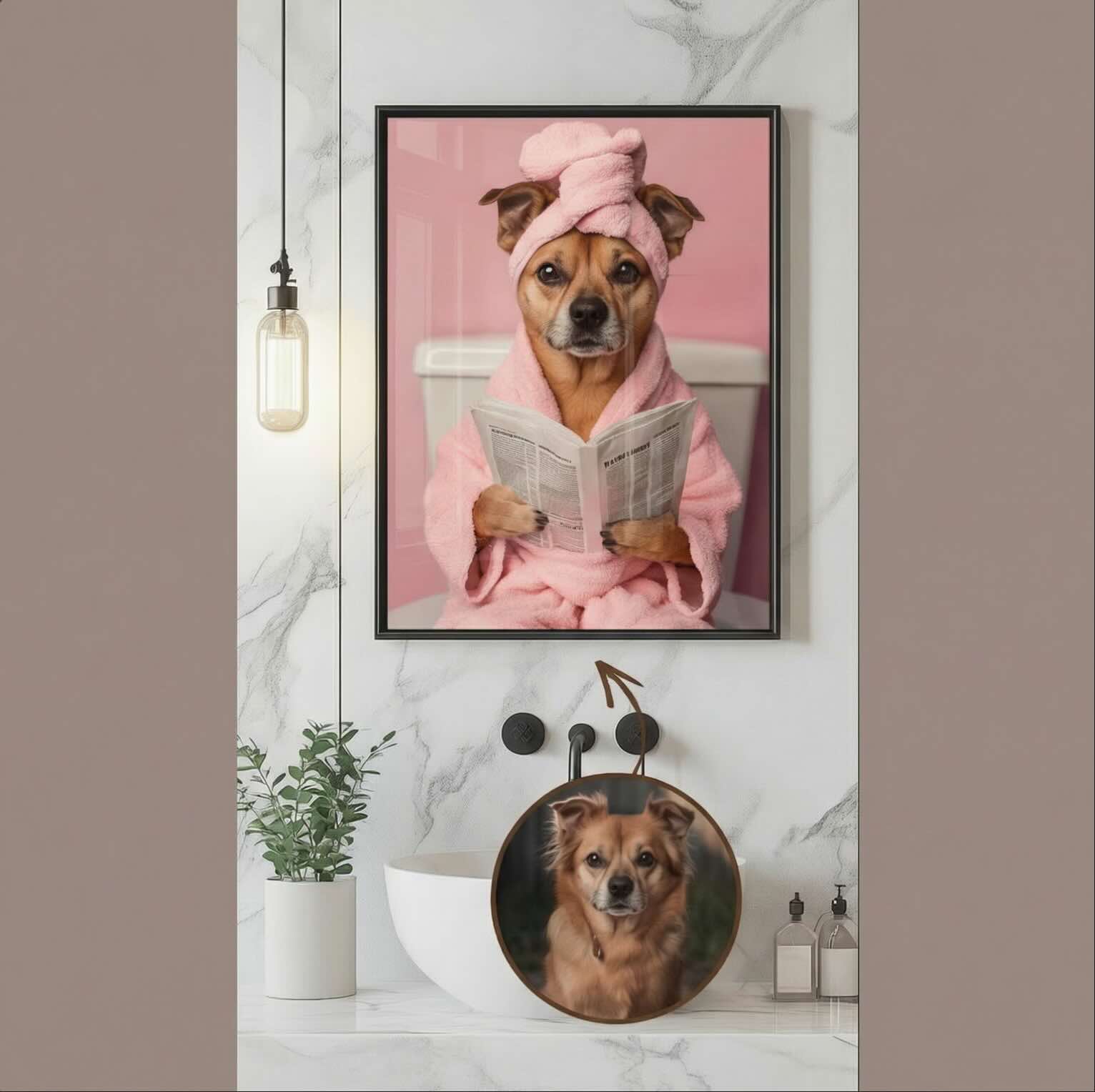 Spa Day Pet Portrait - Image 2