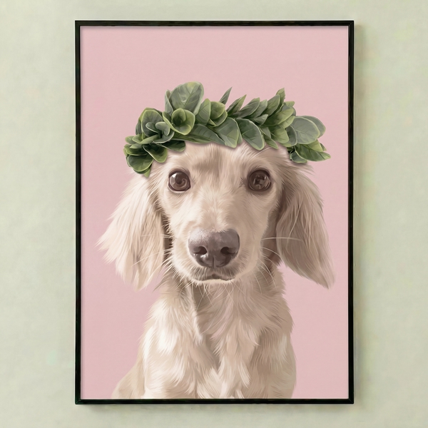 Roman Crown Pet Portrait