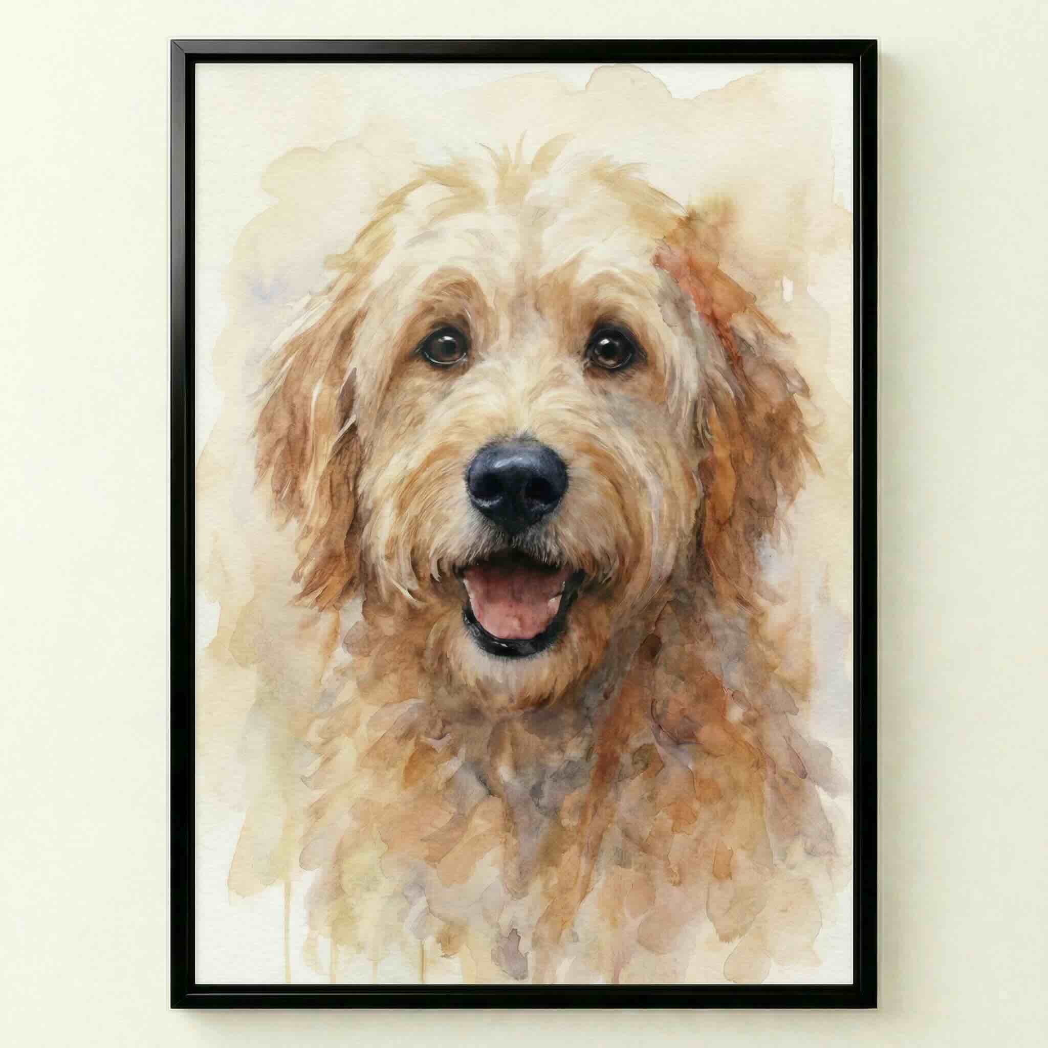 Watercolor Pet Portrait