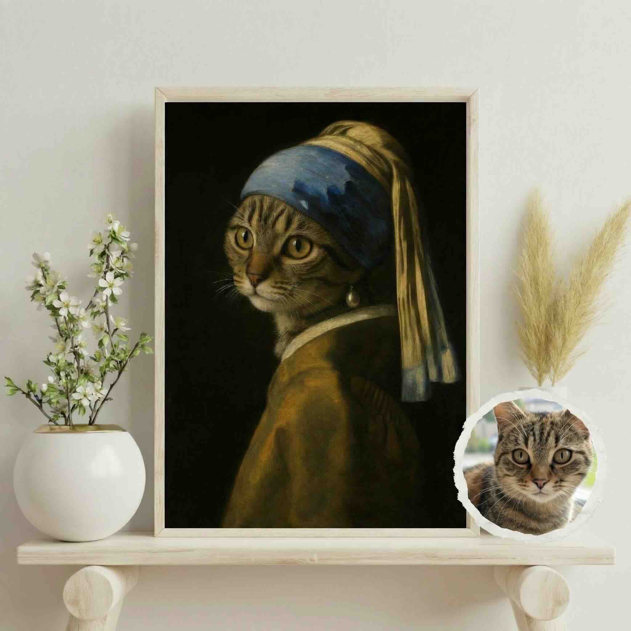 Pet With Pearl Earring - Image 3