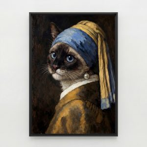 Pet With Pearl Earring