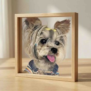 Custom 3D Pet Painting